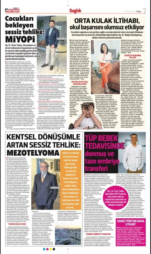 Eye doctor in Izmir – Op. Dr. Ömer Takeş