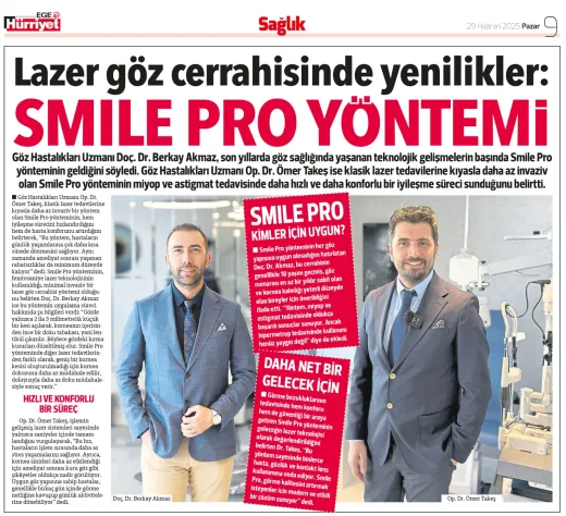 Eye doctor in Izmir – Op. Dr. Ömer Takeş