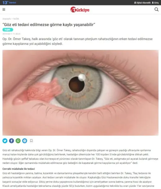 Leading laser eye doctor in Izmir