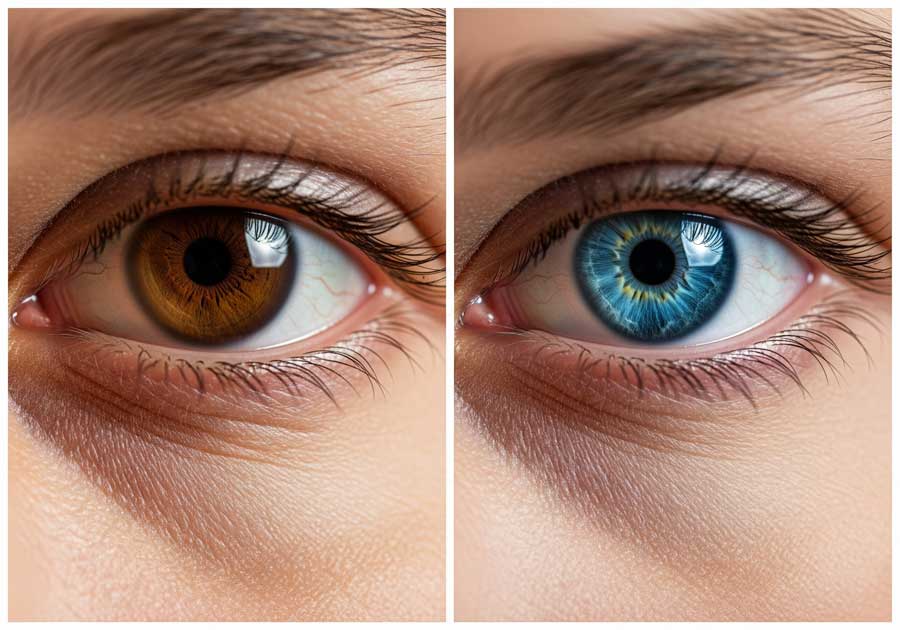 Göz Rengi Değiştirme