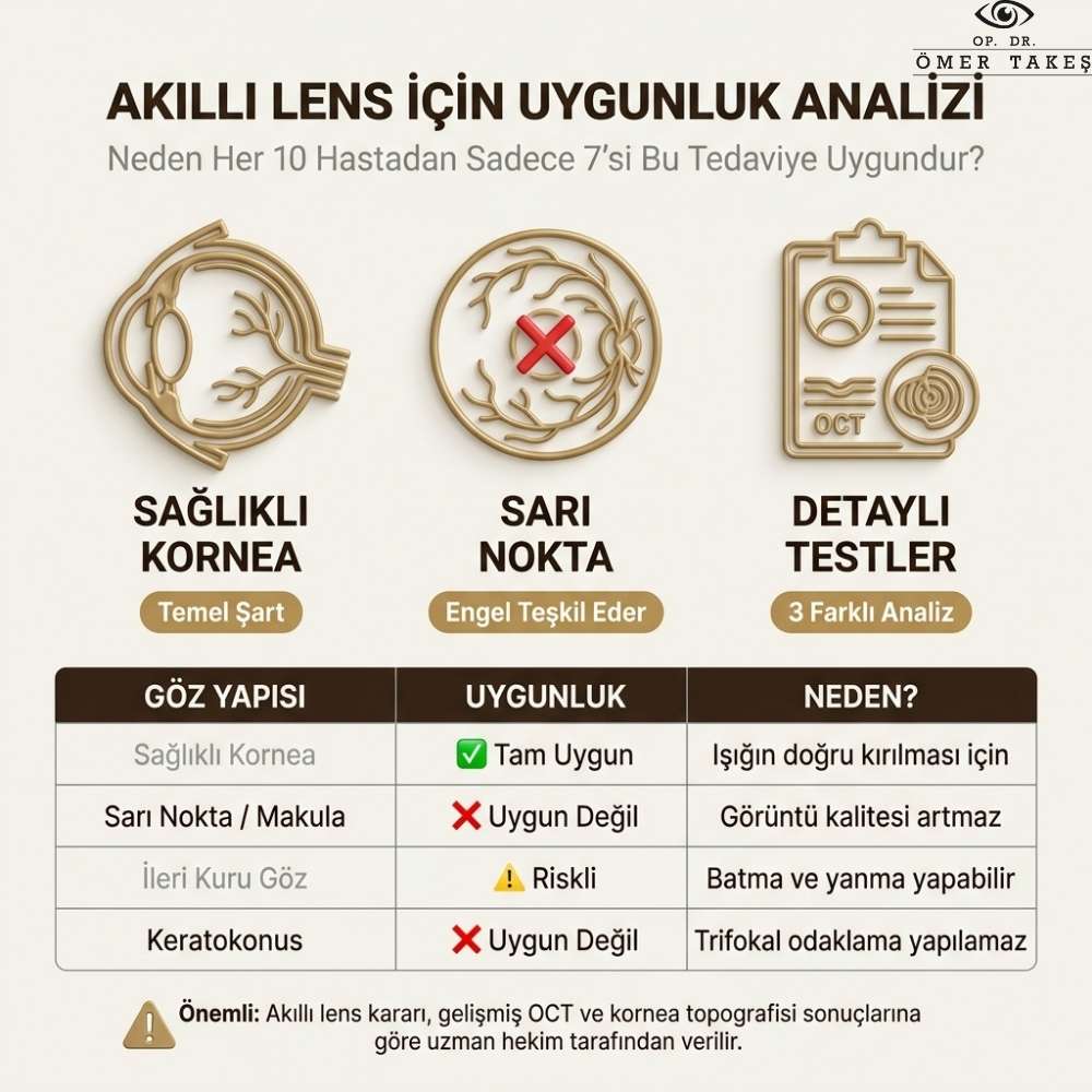 Akıllı lens kimlere olmaz