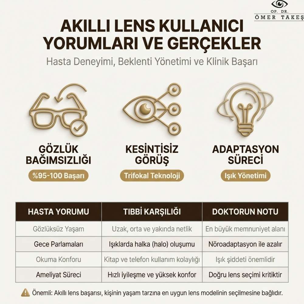 Akıllı lensin yan etkileri nelerdir