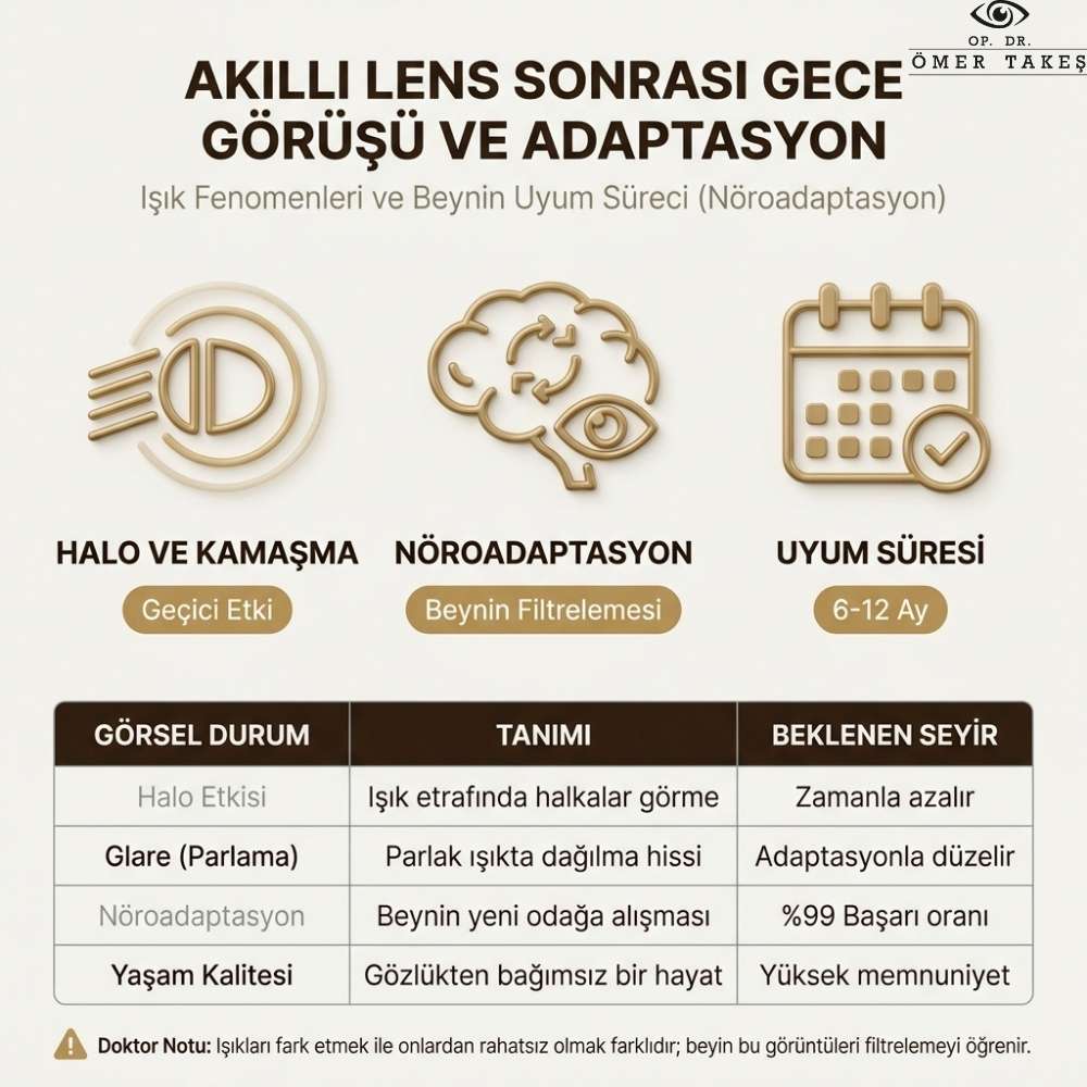 Akıllı lenste görme ne zaman netleşir