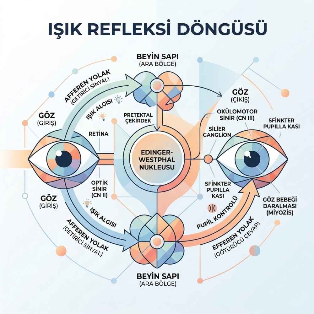 Göz bebeği büyümesi neye işarettir