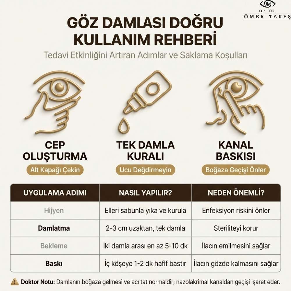 göz kuruluğu için damla