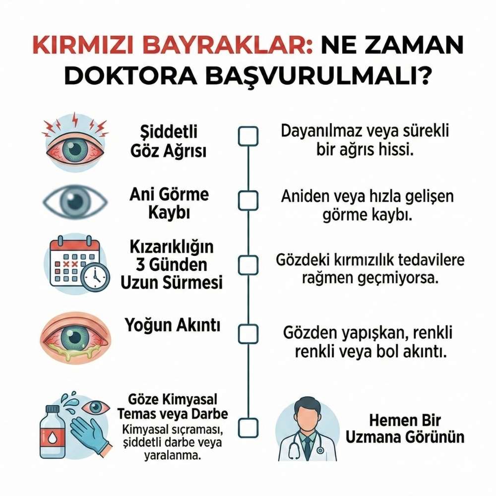 Göz kızarıklığı Kaç Günde Geçer