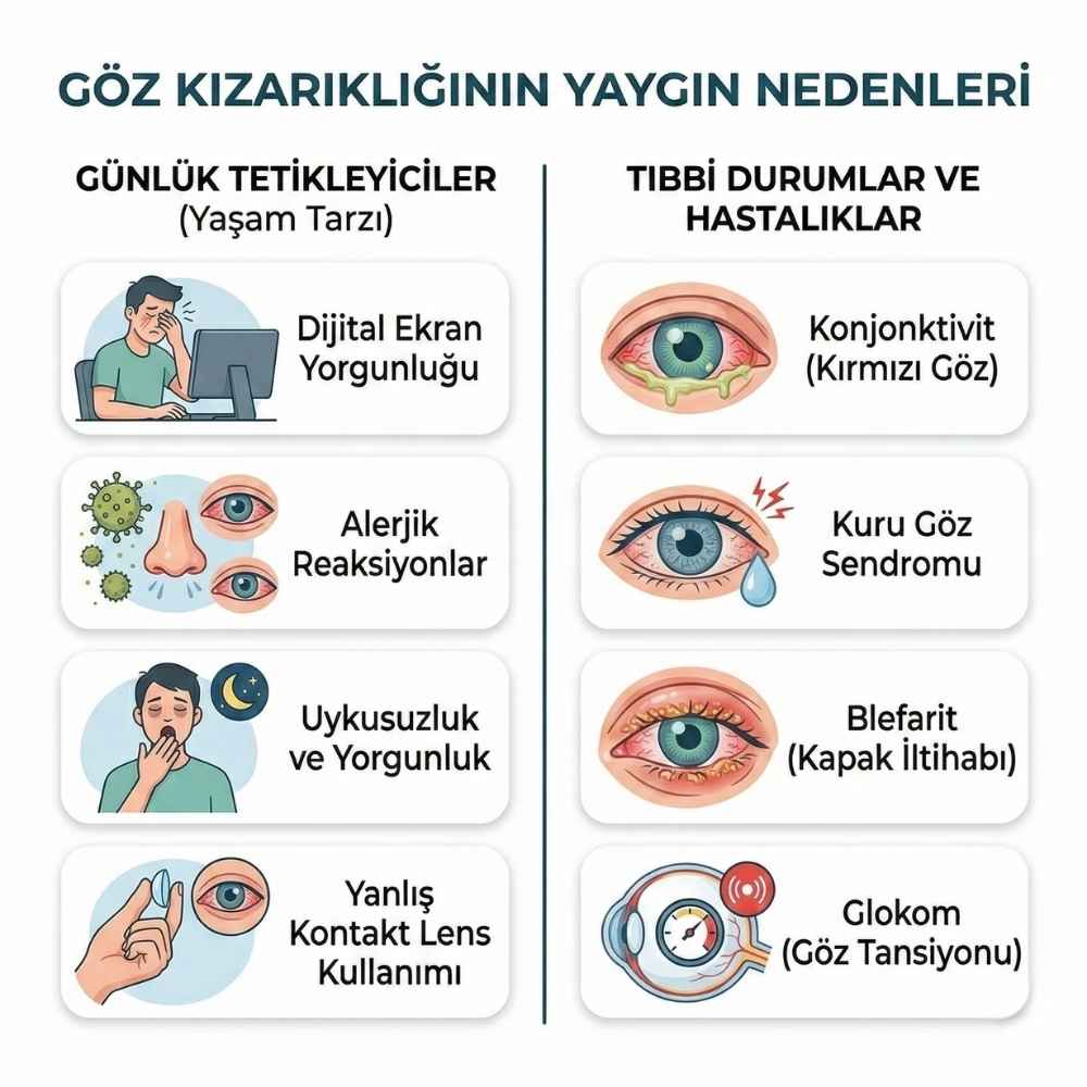  Göz kızarıklığı Nasıl Geçer doğal yöntemler