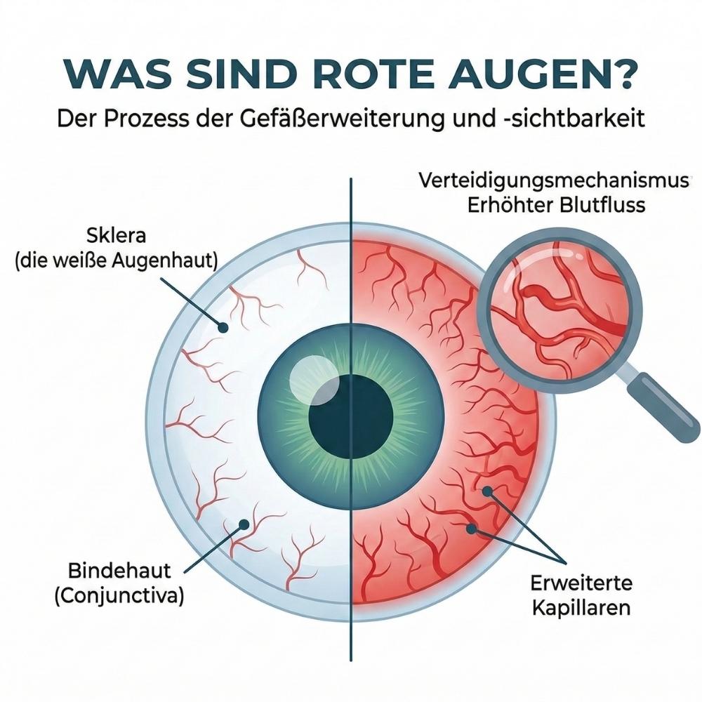 Was hilft gegen rote Augen Hausmittel
