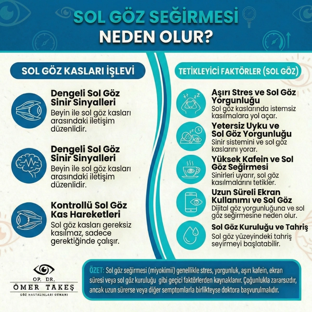 göz neden seyirir