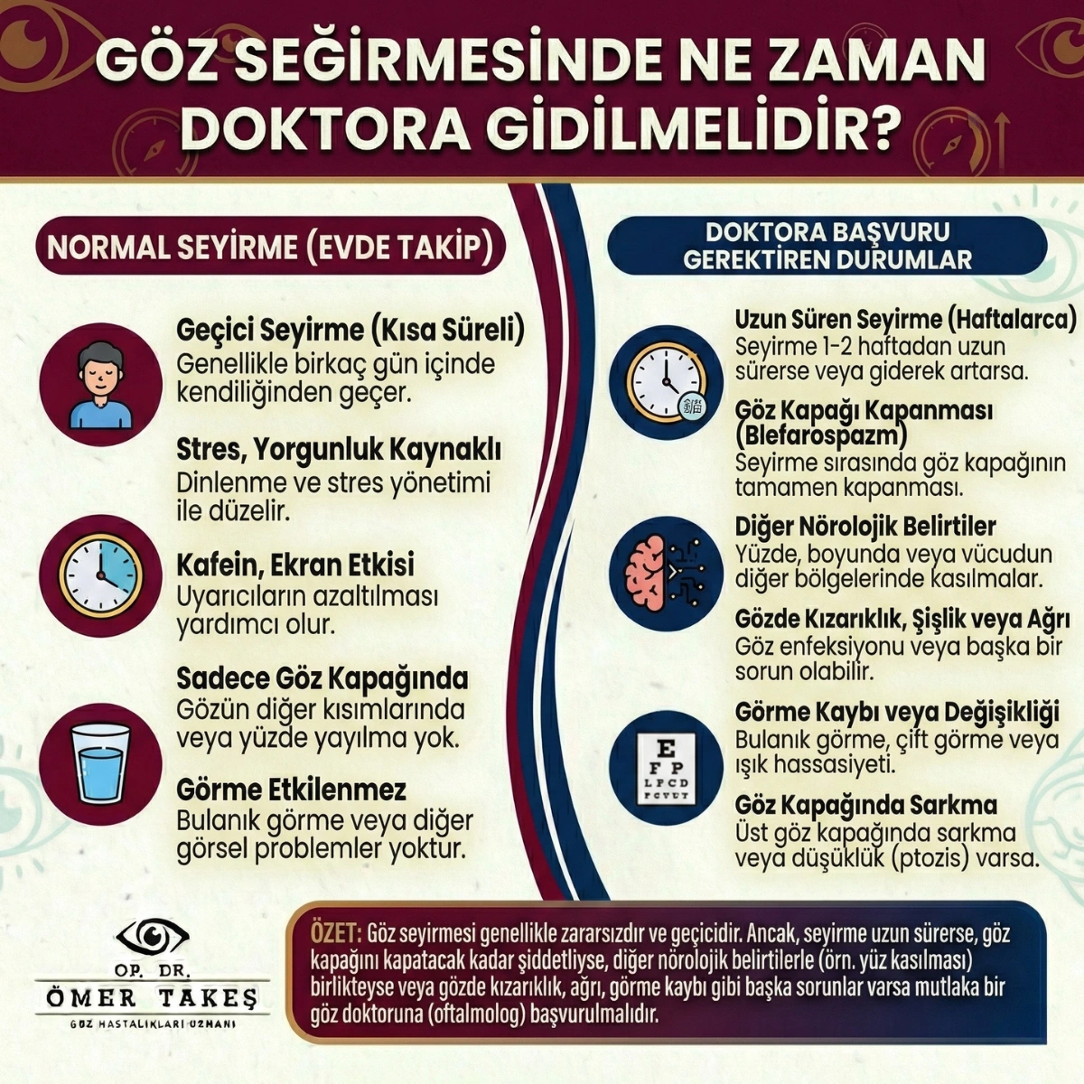 göz seğirmesi nasıl geçer