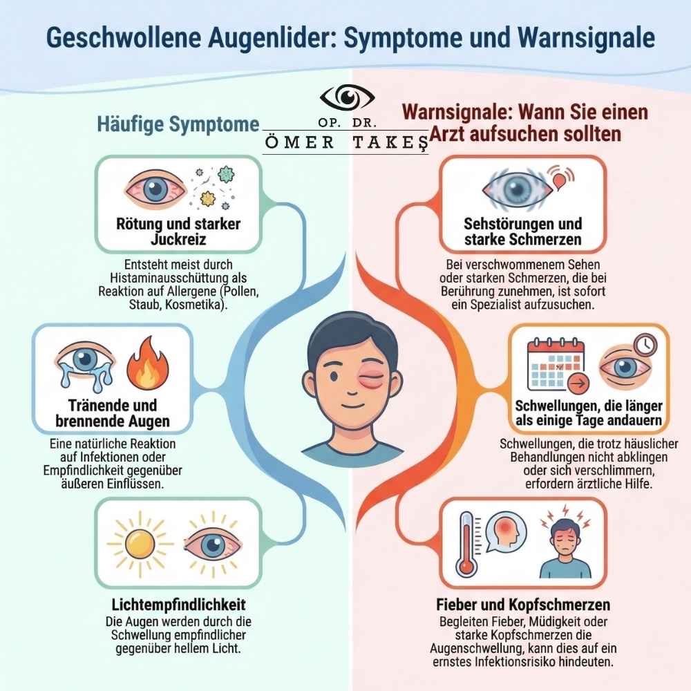 Wie man eine Schwellung am Augenlid loswird