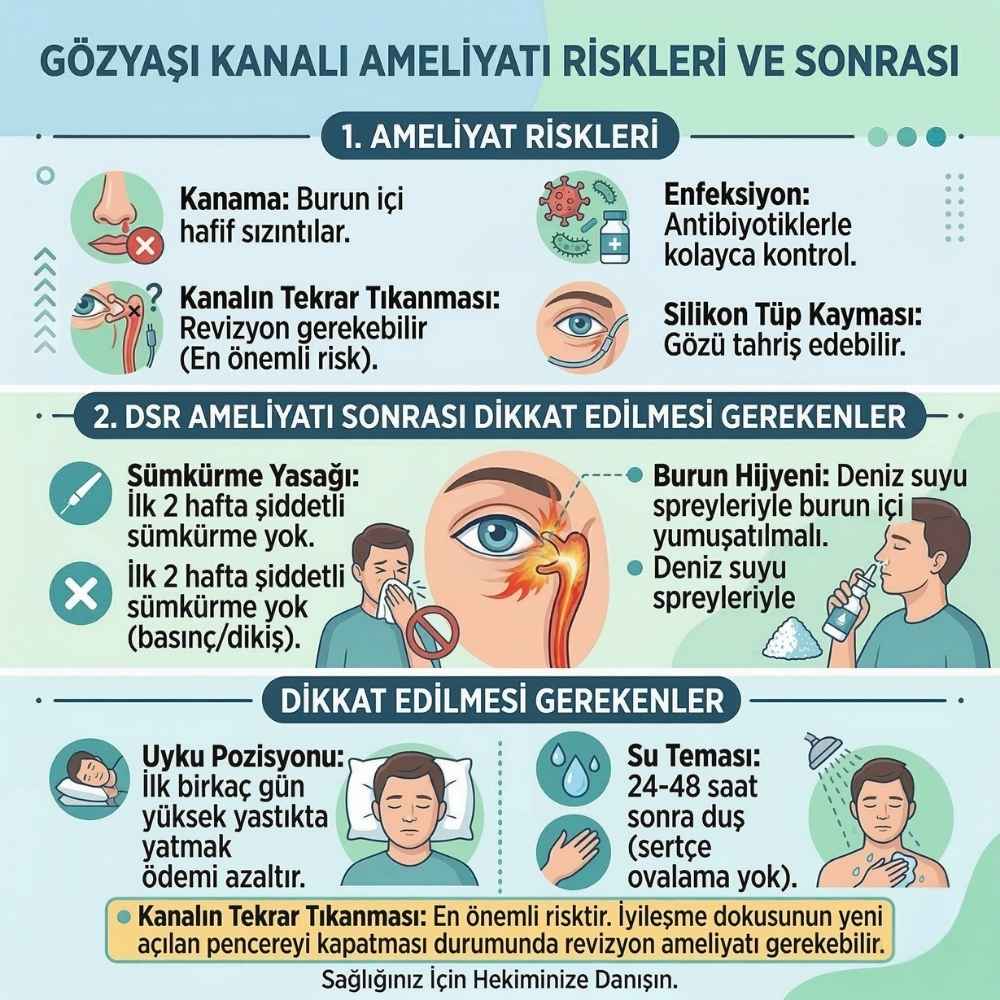 Gözyaşı kanalı Tıkanıklığı Ameliyatı izle