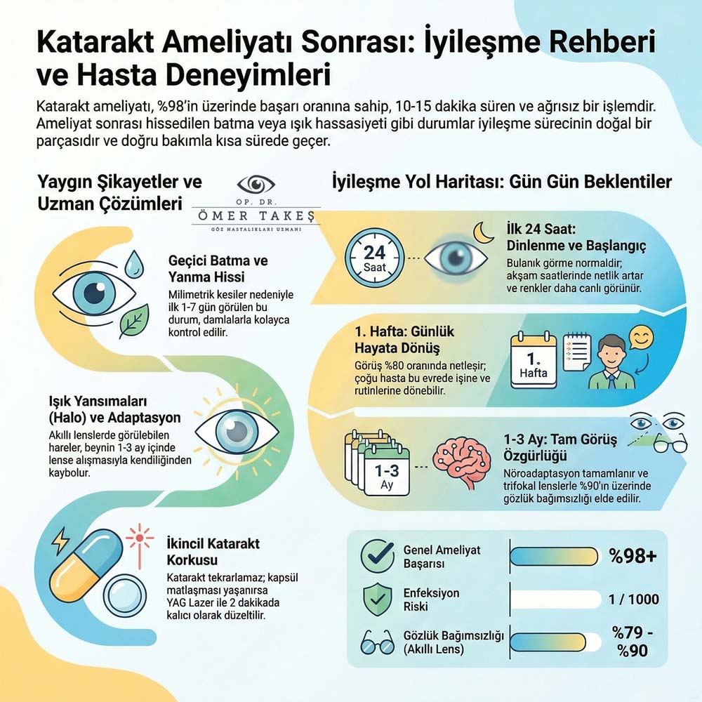 Katarakt ameliyatı sonrası problemler