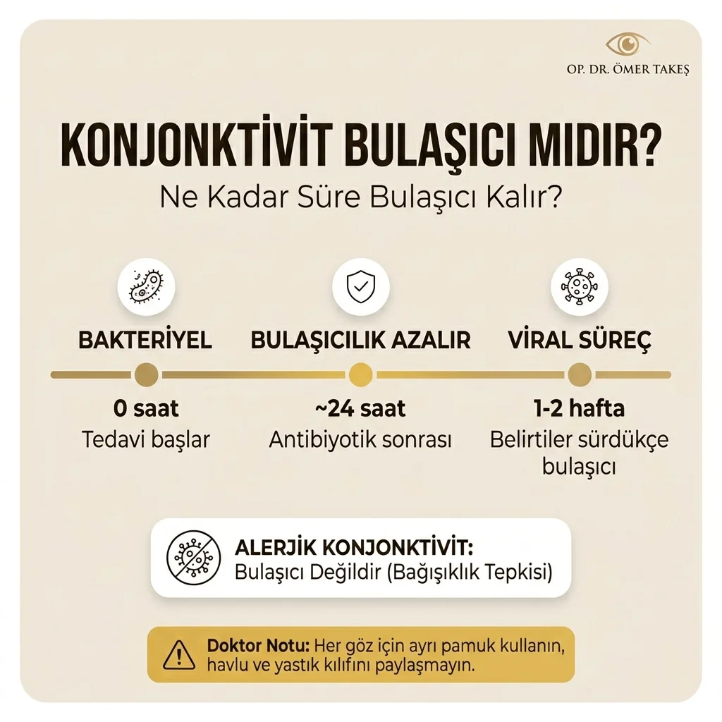 konjonktivit bulaşıcı mıdır