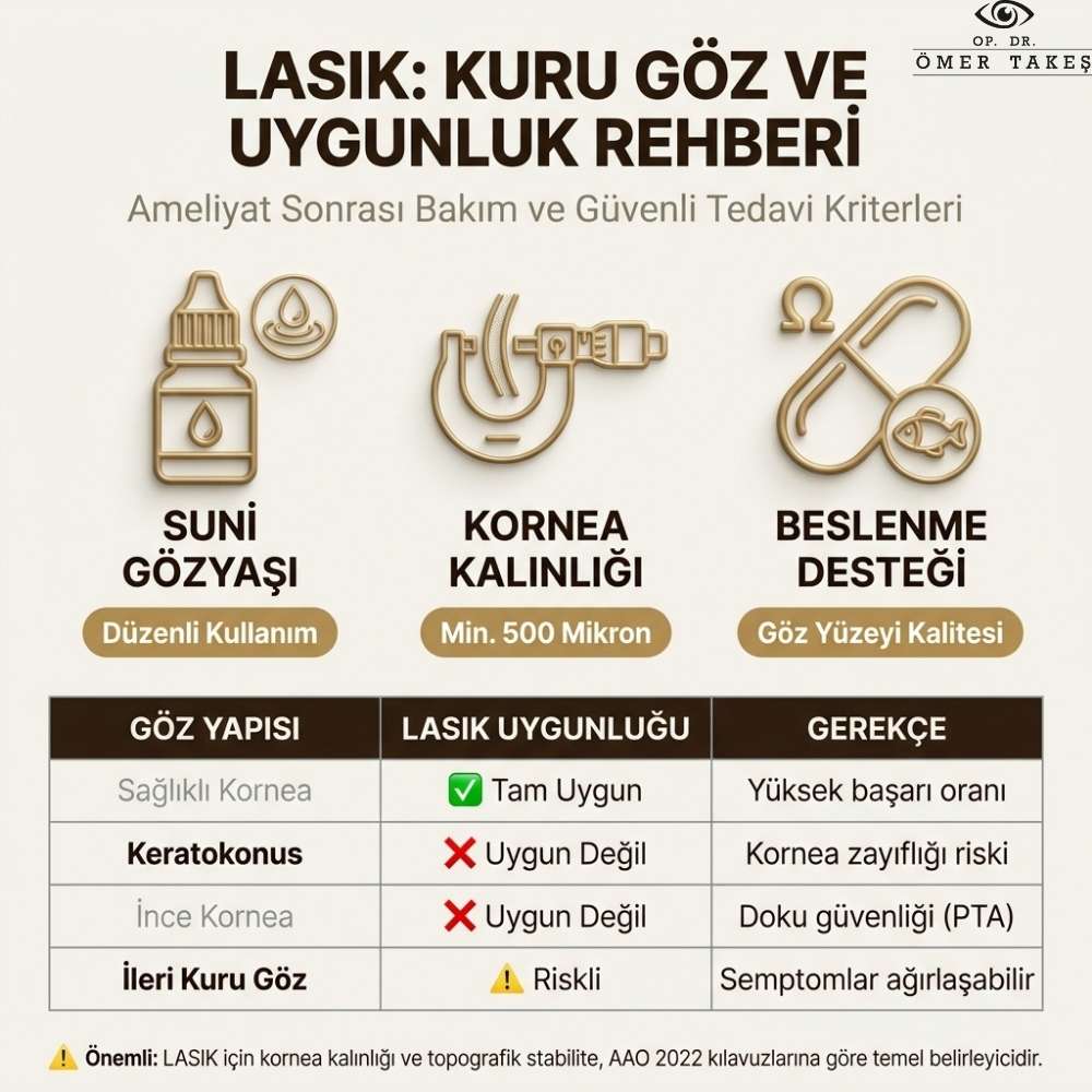 Lasik göz ameliyatı sonrası bulanıklık