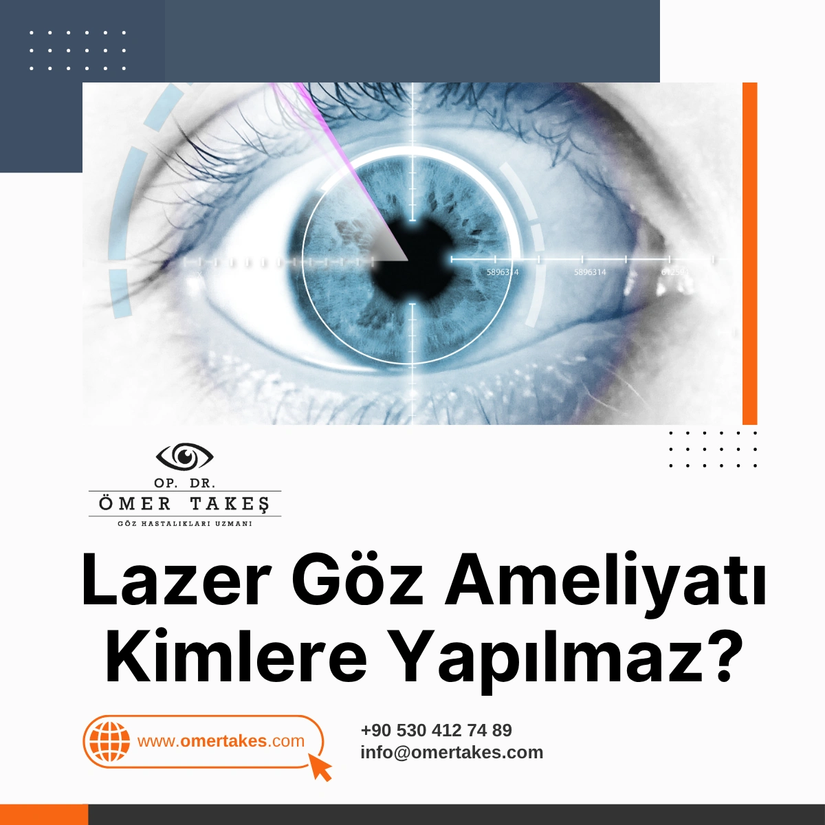 Lazer Göz Ameliyatı Kimlere Yapılmaz?