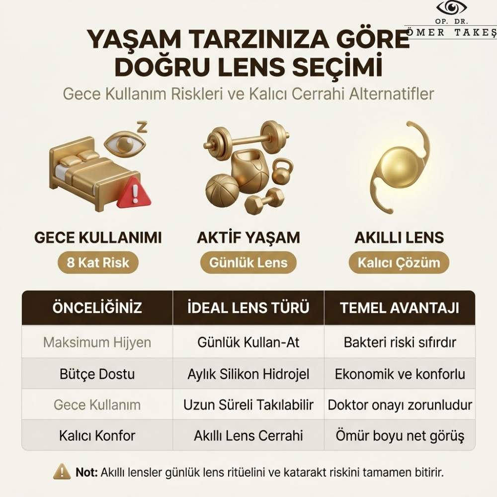 Lens ömrünün bittiği nasıl anlaşılır