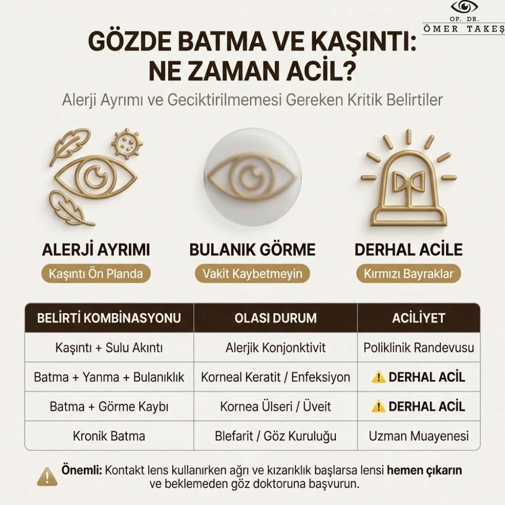 Gözde batma hissi Ne Zaman Geçer