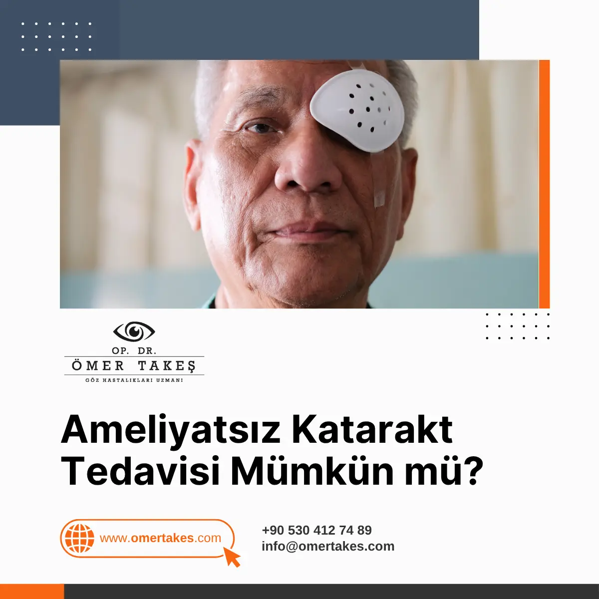 ameliyatsız katarakt tedavisi