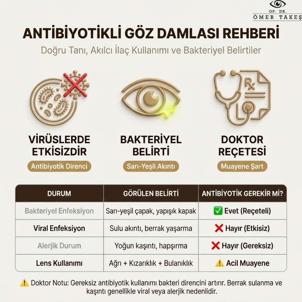 Antibiyotikli Göz Damlası ne işe yarar