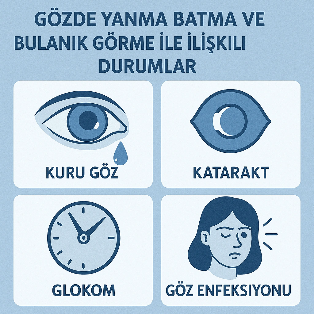 Tek Gözde Batma Hissi