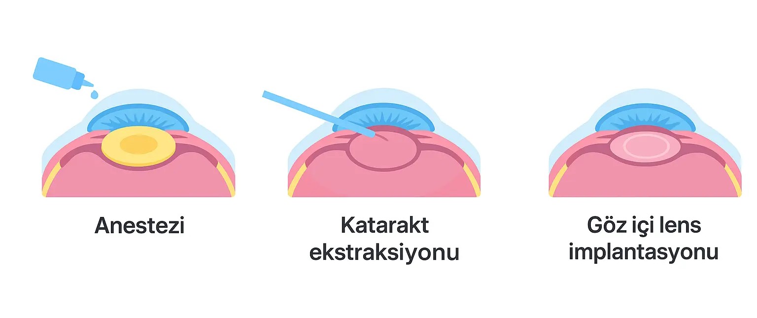 katarakt ameliyatında mercek takılır mı