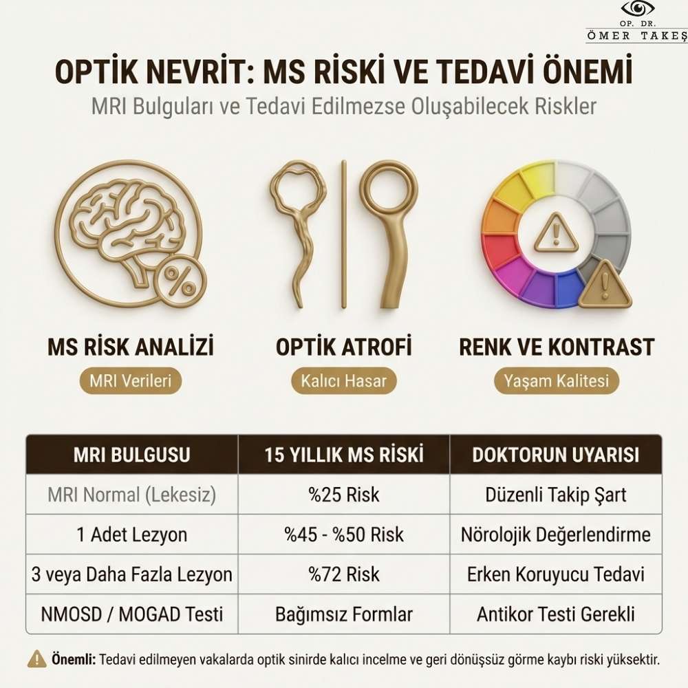 Her optik nevrit MS midir